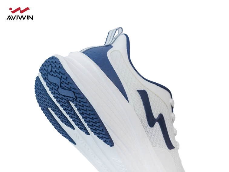 [NÂNG LÊN 1 SIZE] Giày Thể Thao Nam Nữ Aviwin Nimbus Stride White/Blue NB01
