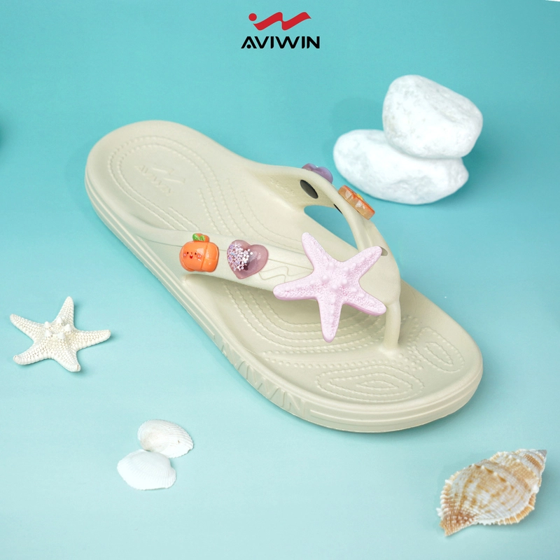 [DT03] [TẶNG KÈM CHARM] Dép Tông Xỏ Ngón AVIWIN