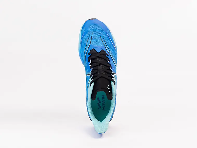  Giày Thể Thao Chạy Bộ Nam Aviwin Avirace Half Carbon Aqua Blue