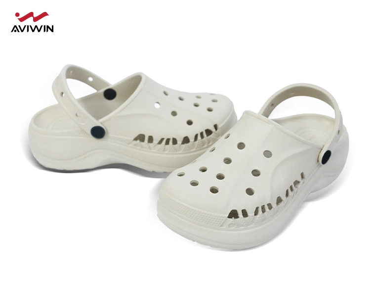 Dép Clogs Nữ Aviwin Avicharm Màu Kem AVCH