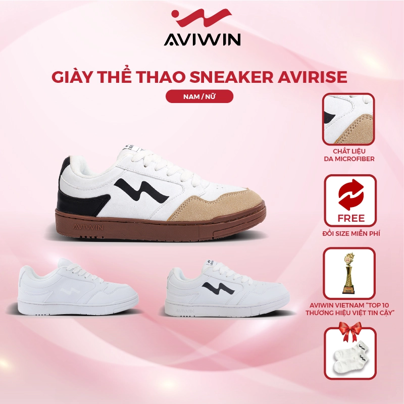 Giày thời trang Aviwin Avirise Màu nâu AVR