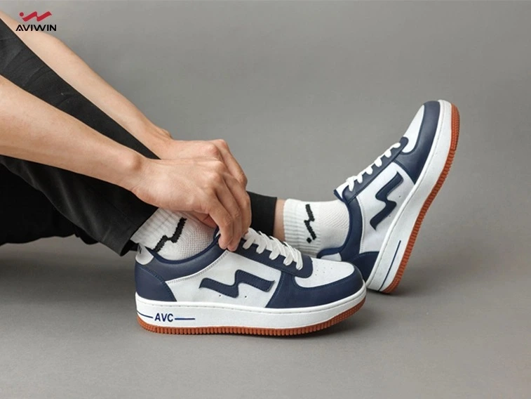Giày Thể Thao Sneaker Unisex Aviwin Aviclassic Baby Blue AVC
