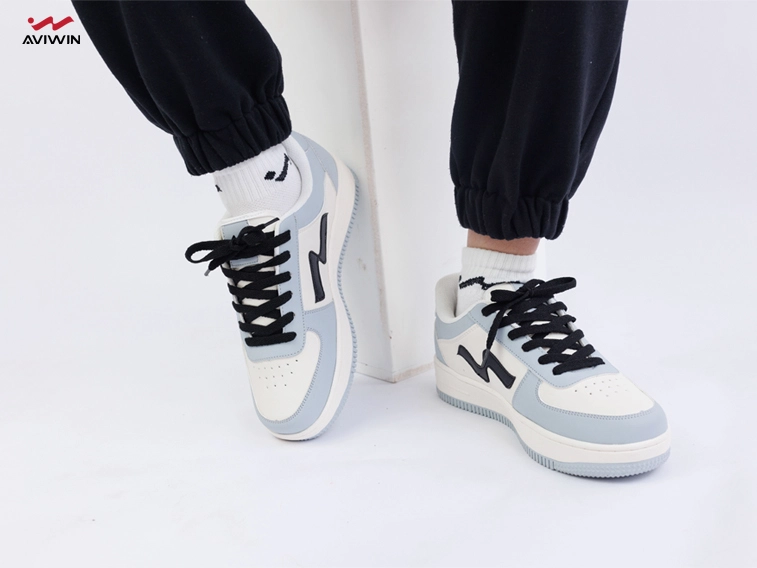 Giày Thể Thao Sneaker Unisex Aviwin Aviclassic Baby Blue AVC