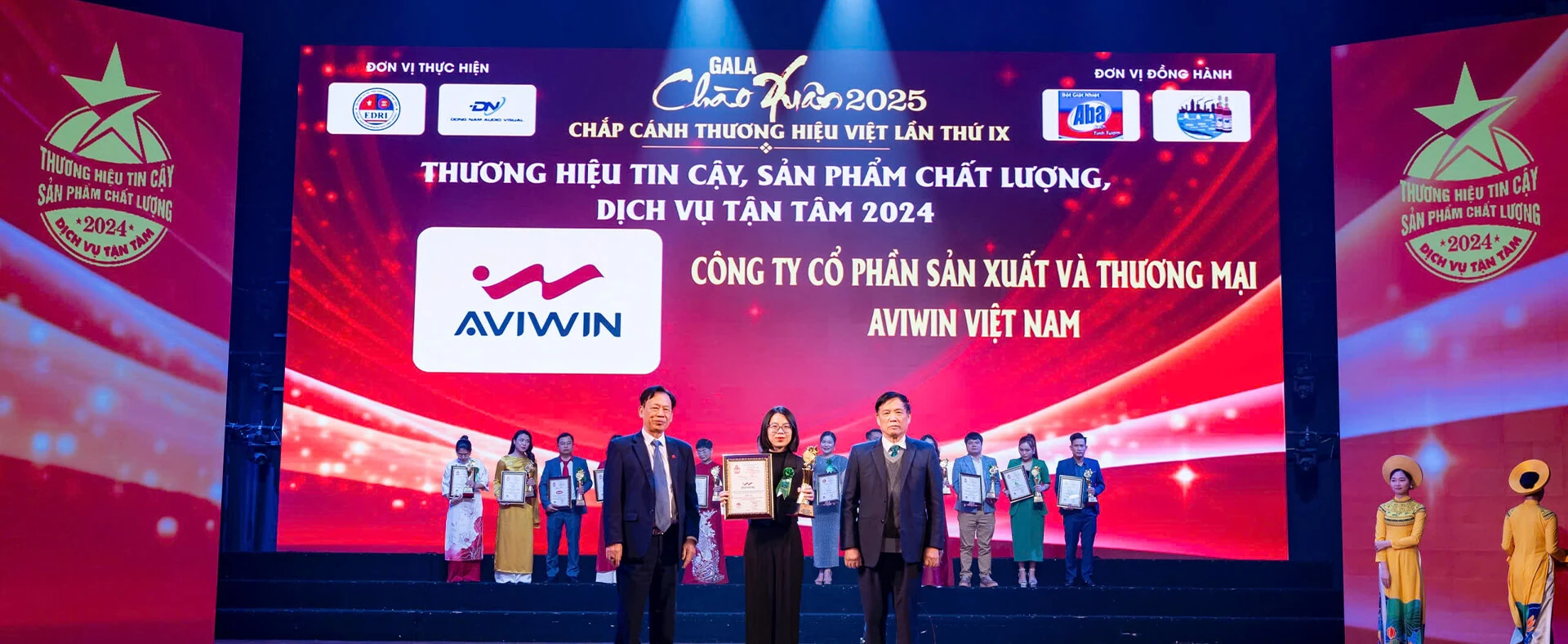 AVIWIN VIỆT NAM LỌT VÀO TOP 10 THƯƠNG HIỆU VIỆT TIN CẬY- SẢN PHẨM CHẤT LƯỢNG- DỊCH VỤ TẬN TÂM 2024