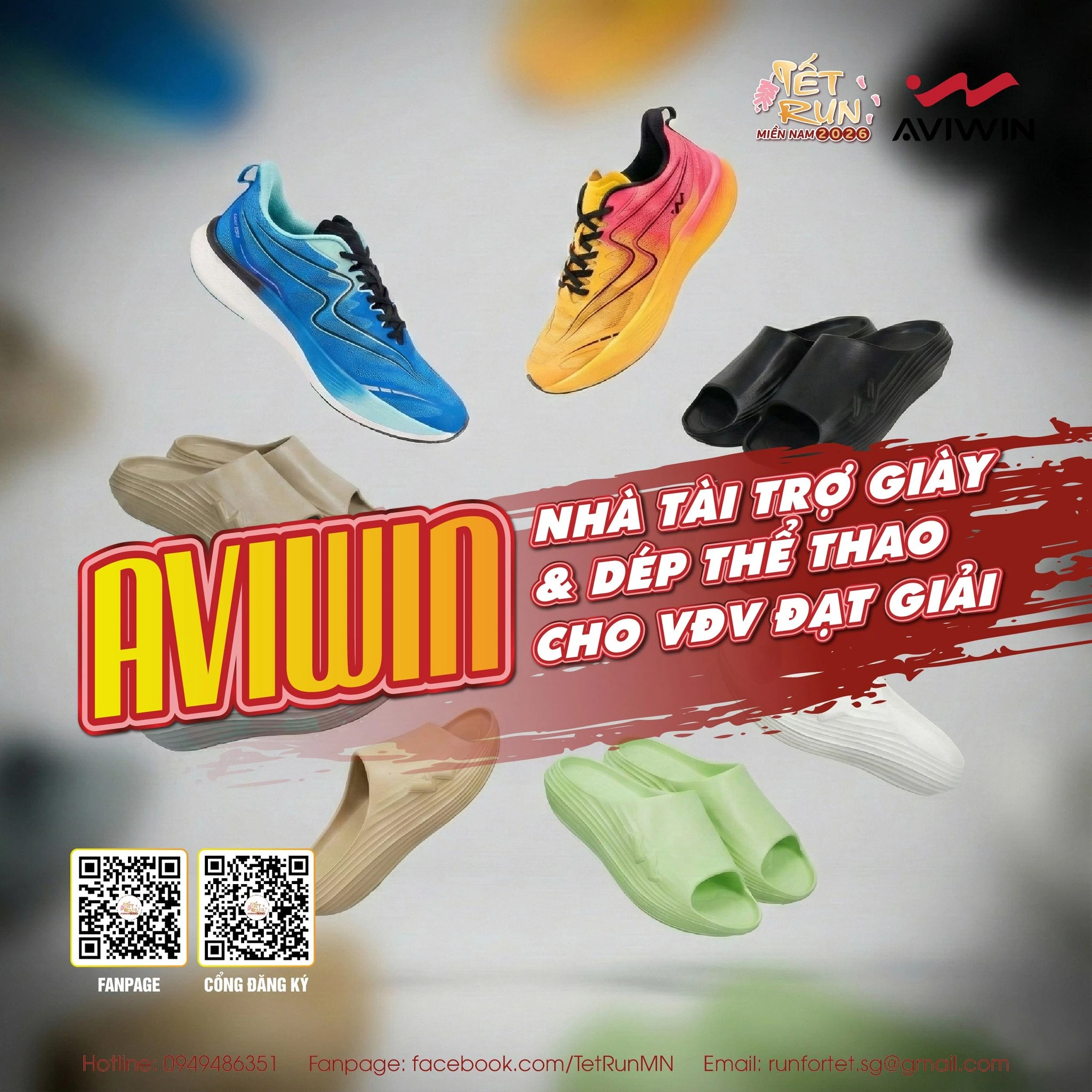 NHÀ TÀI TRỢ TẾT RUN MIỀN NAM: AVIWIN ĐỒNG HÀNH CÙNG CỘNG ĐỒNG RUNNER TRÊN CẢ HAI MIỀN