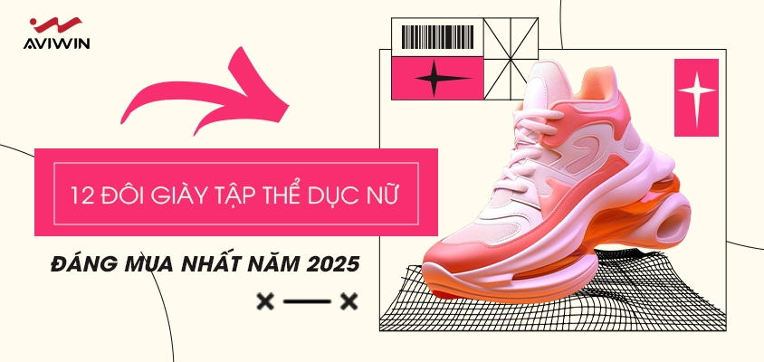 Tổng hợp đôi giày tập thể dục nữ đáng mua nhất năm 2025