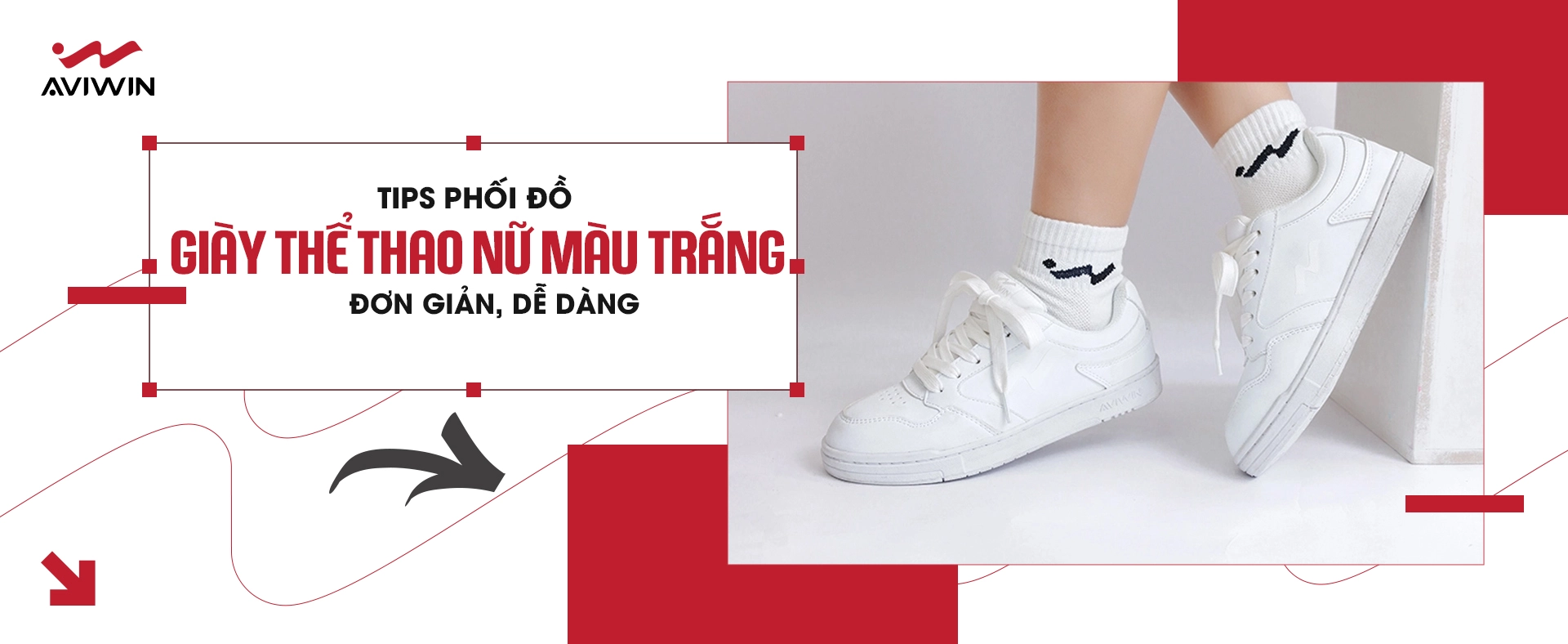 Mách bạn cách phối đồ với giày thể thao nữ màu trắng