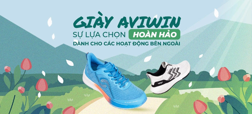 Bứt phá giới hạn cùng giày Aviwin- Sự lựa chọn hoàn hảo dành cho các hoạt động bên ngoài